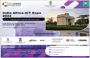 India Africa ICT EXPO ON 14TH - 15TH SEPTEMBER 2022